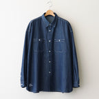 LIGHT DENIM L/S SHIRT #DARK FADE [FSC252-50045]