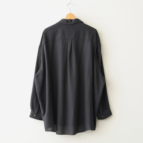 Viscose Viyella L/S Sleeping Shirt #CHARCOAL [GM261-50456]