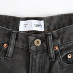 CS MODERN DENIM BUGGY SHORT CUT #GUNMETAL BLACK [26880405]