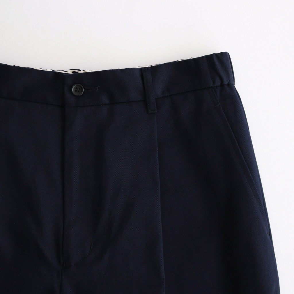 Westpoint Chino Wide Straight Trousers #NAVY [GM243-40069B]