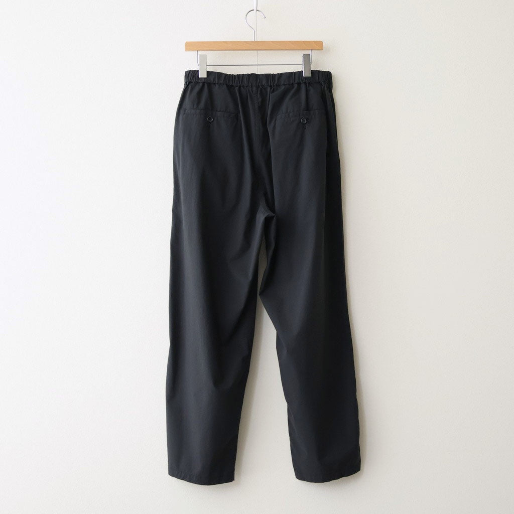 Cotton Wool Poplin Oversized Slacks #BLACK [GM261-40308]