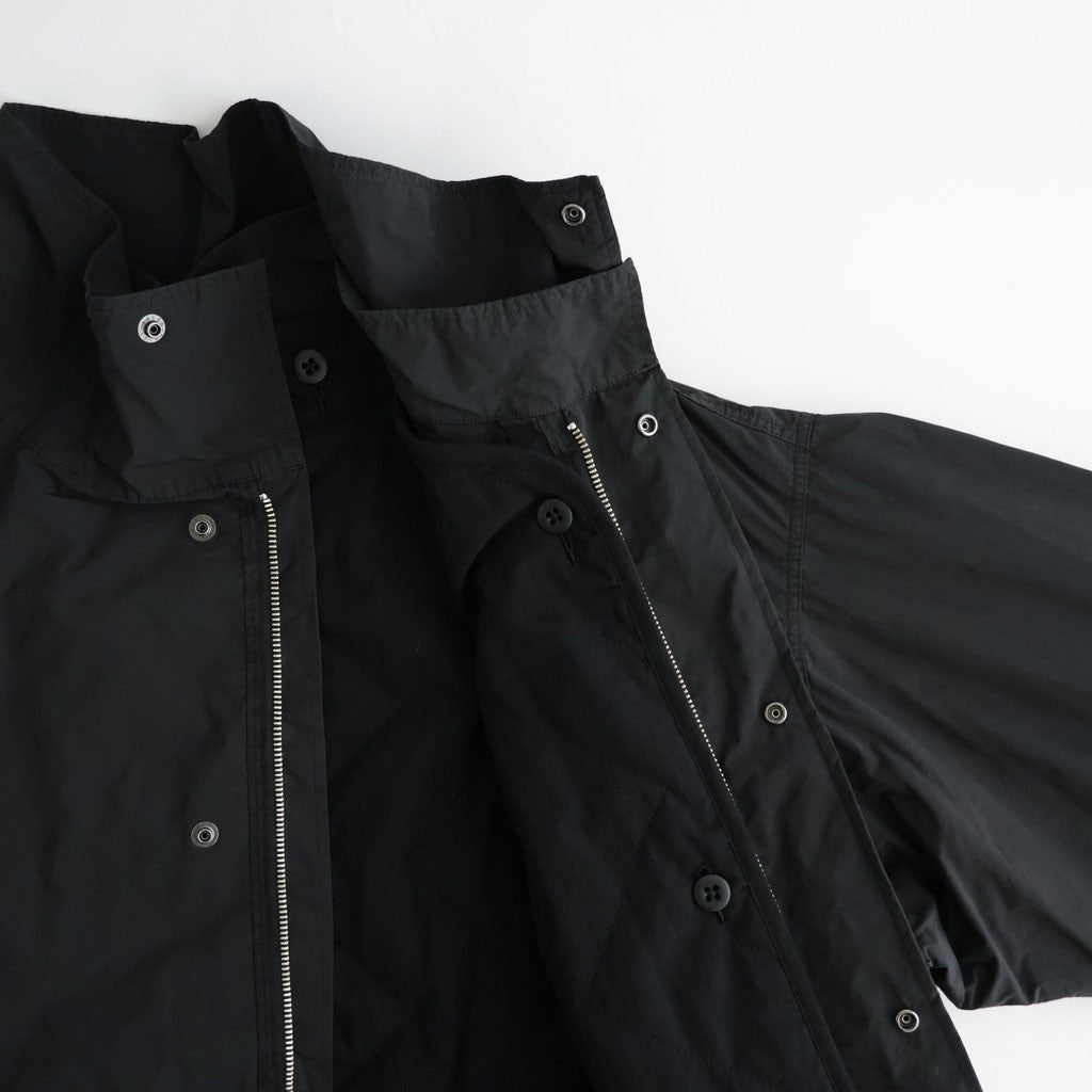 AIR WEATHER SHORT MODS COAT #BLACK [JKAGLW0800]