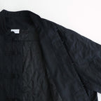 NCHRJK - ポリエステル&レーヨン・クリア ツイル・キルト チャイナジャケット #95 Black [SN_NC0401JK]