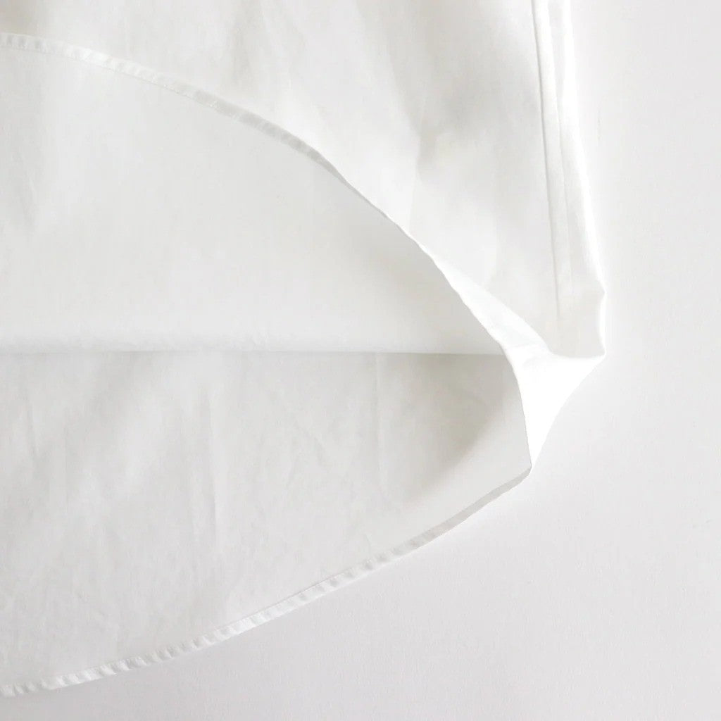 WASHED FINX TWILL BIG SHIRT #WHITE [A25AS02TN]
