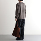 3WAY LARGE TOTE （OIL SUEDE） #COFFEE BROWN [L-1]