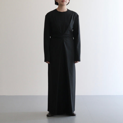 Waisttuck Pencil Dress #BLK [12520311]