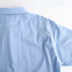 Button Shirt – Wide S/S #BLUE [11061113]