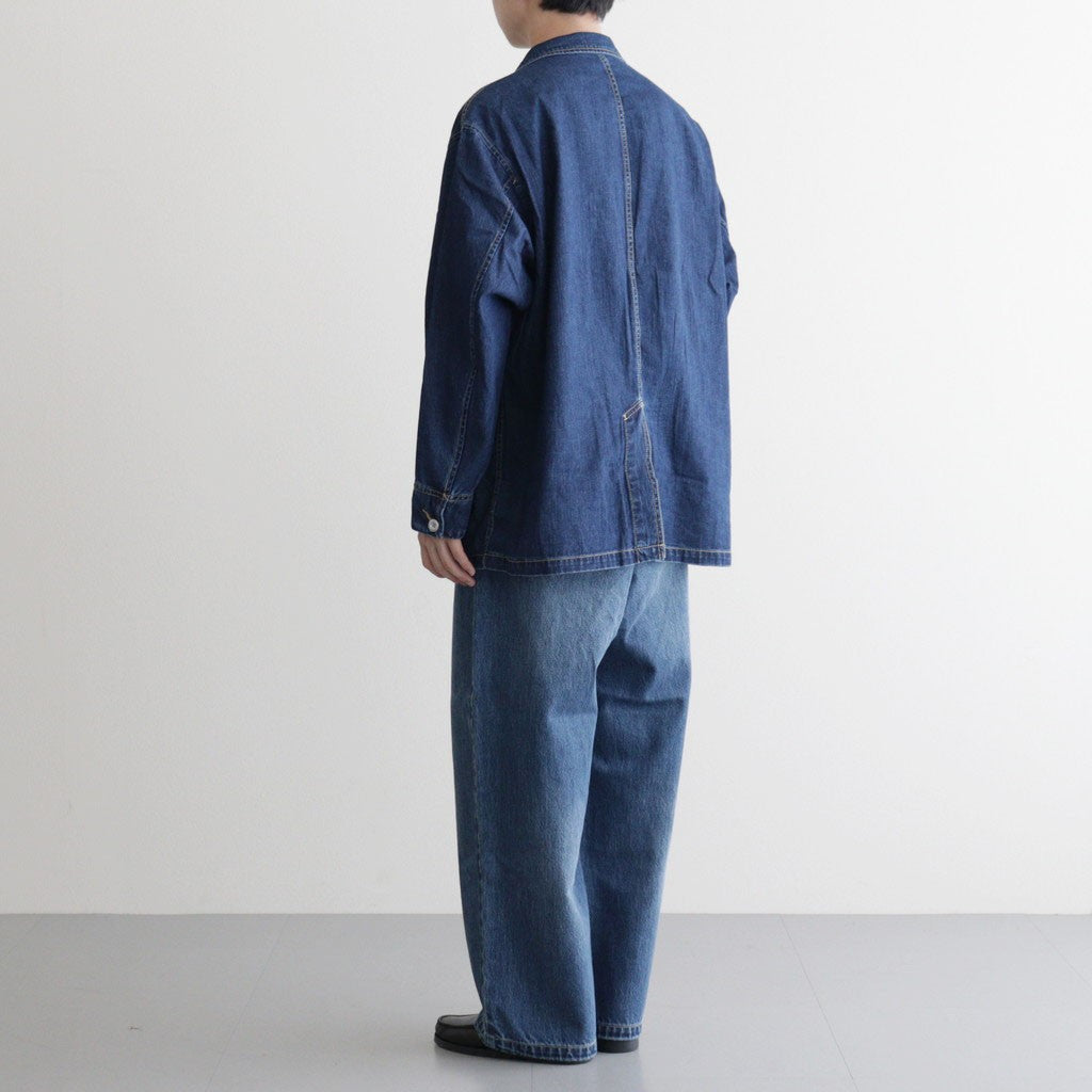 WORKERS DENIM JACKET #FADE INDIGO [FSC261-20264FB]