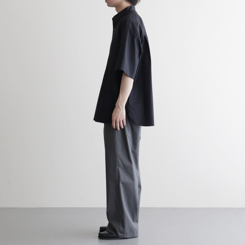 CORPORATE UNIFORM S/S SHIRT #BLACK [FSC261-50103B]