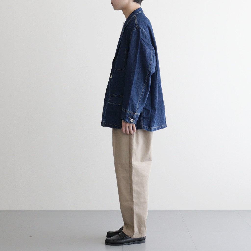 WORKERS DENIM JACKET #INDIGO [FSC261-20263OB]