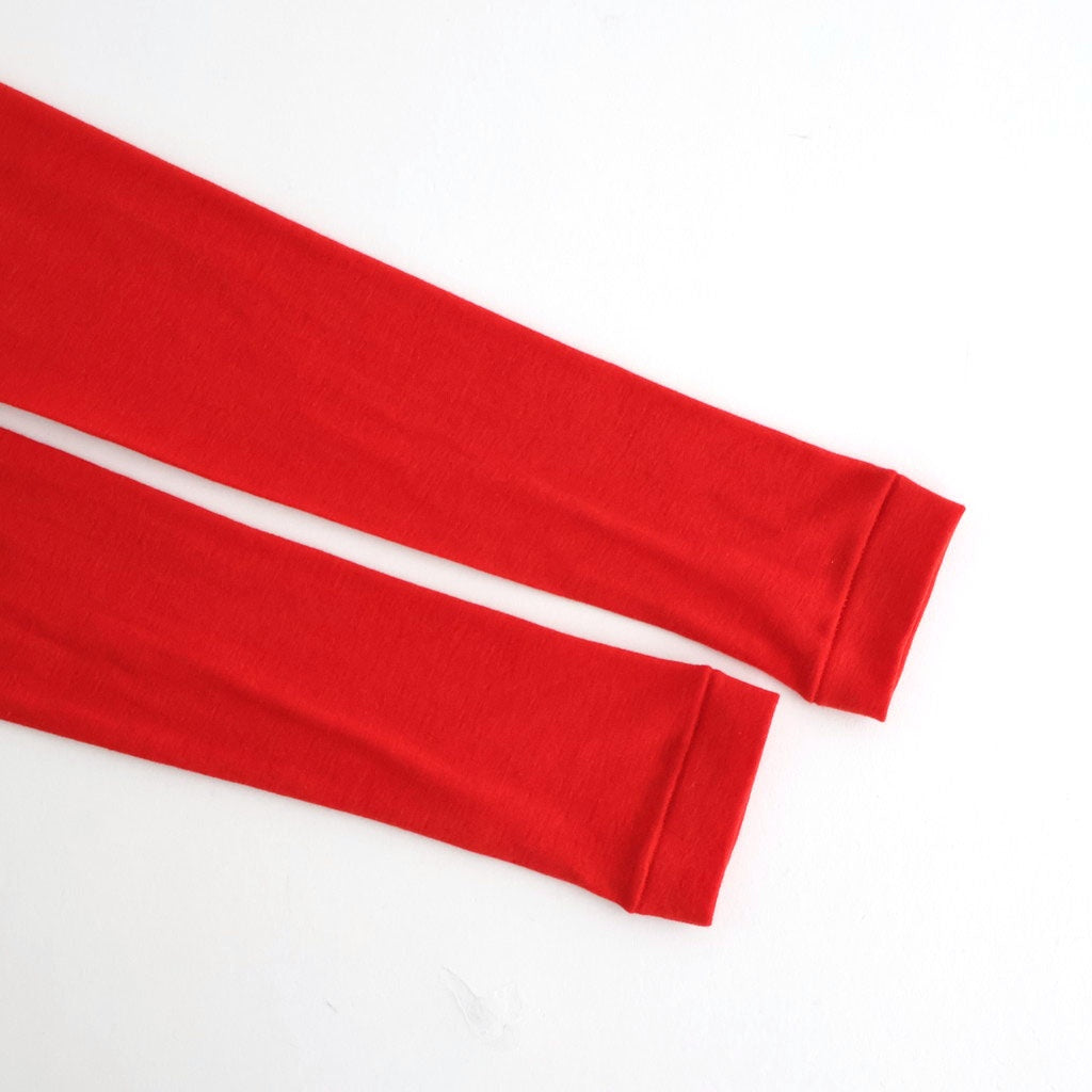SUPER HIGH GAUGE SHEER RIB RAGLAN P/O #IVORY × RED [A26SP06HF]