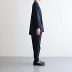 FSSOT | 製品染 30/-スパンポリエステルワッフル クルーネックオーバーサイズプルオーバー #DARK GREY [GE_FR1203TF]