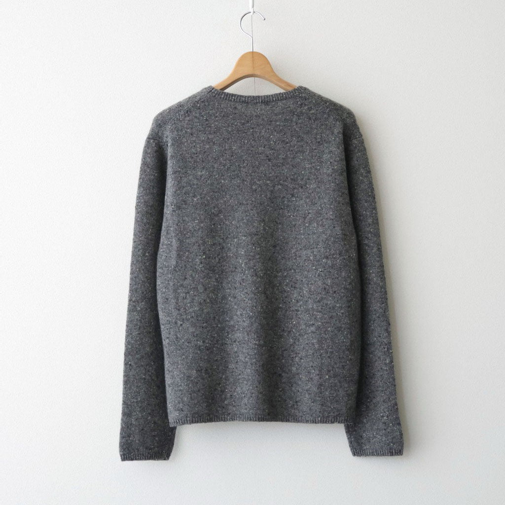 CASHMERE NEP KNIT P/O #MIX GRAY [A26AP01NE]