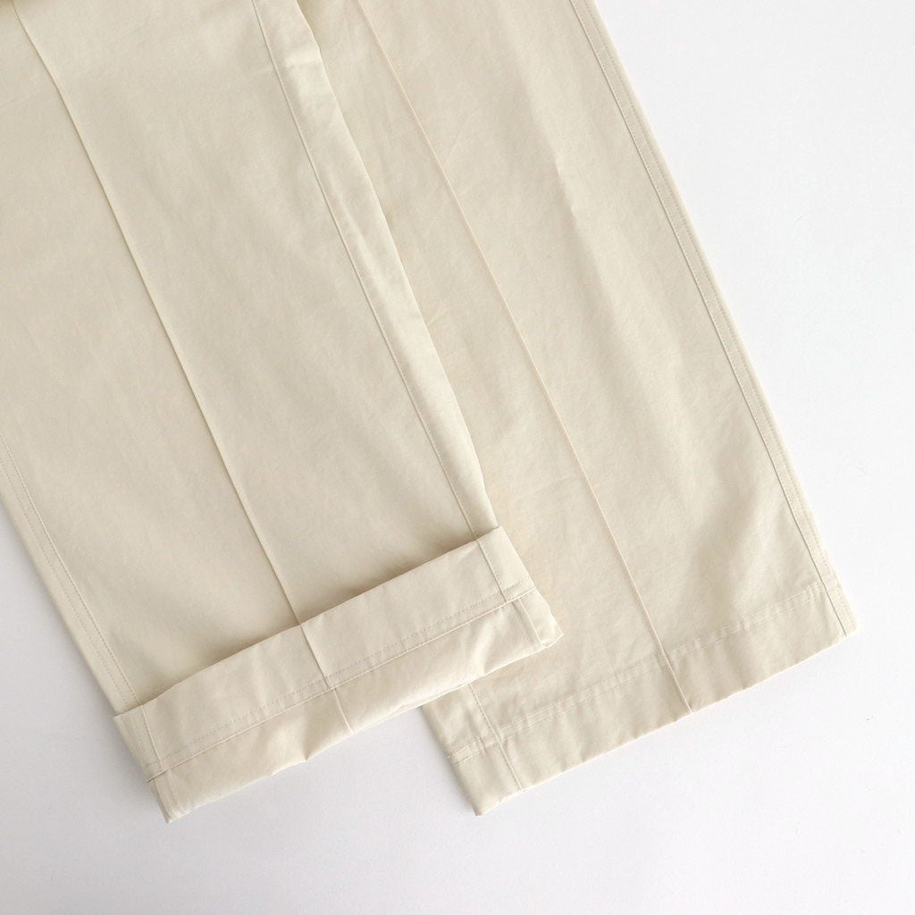 Cotton Easy Pants #ECRU [12510716]