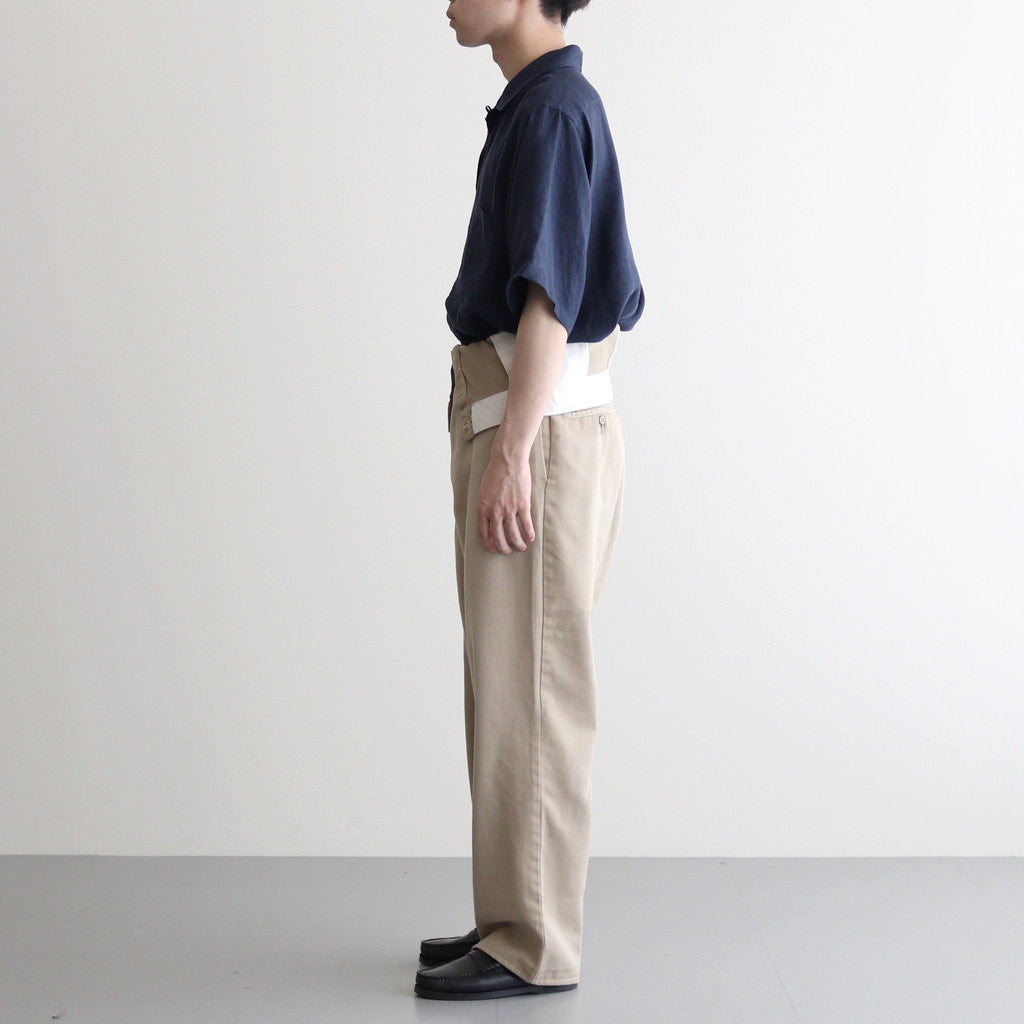 W WAIST CHINO PT #BEIGE B [Q25A-T064]