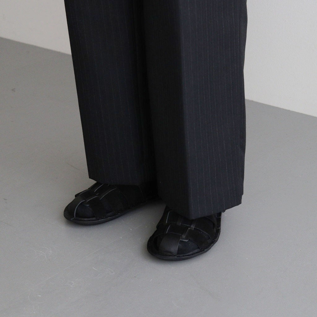 ステアスムース×スウェード サンダル #BLACK [HQ-K106-001]
