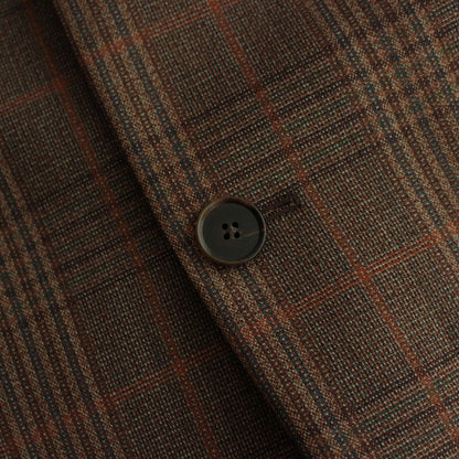 BLUEFACED WOOL CHECK JACKET #BROWN CHECK [A24AJ01CB]