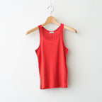 Gauze Teleco Tank Top #RED [I26SS-CUT1]