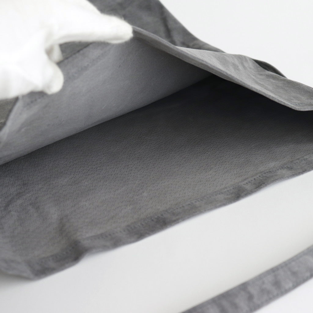 pig flap shoulder bag big #dark gray [ur-rb-pfb]