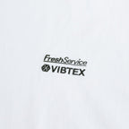 VIBTEX for FreshService S/S CREW NECK TEE #WHITE [FSC244-70176B]