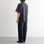Cotton Pique Jersey S/S Skipper Polo #CHARCOAL [GU261-70416]