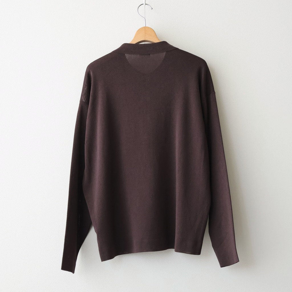 Washi L/S Skipper #BROWN [2601-015]