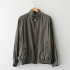 Wool Nylon Reversible Harrington Jacket #OLIVE [YK25FW01058B]