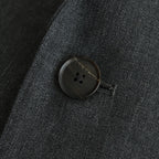 WOOL KID MOHAIR HOP SACK JACKET #TOP CHARCOAL [A25SJ04MH]