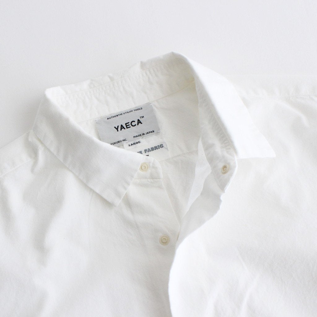 COMFORT SHIRT RELAX LONG S/S #white [13138] - ciacura 三重県四日市