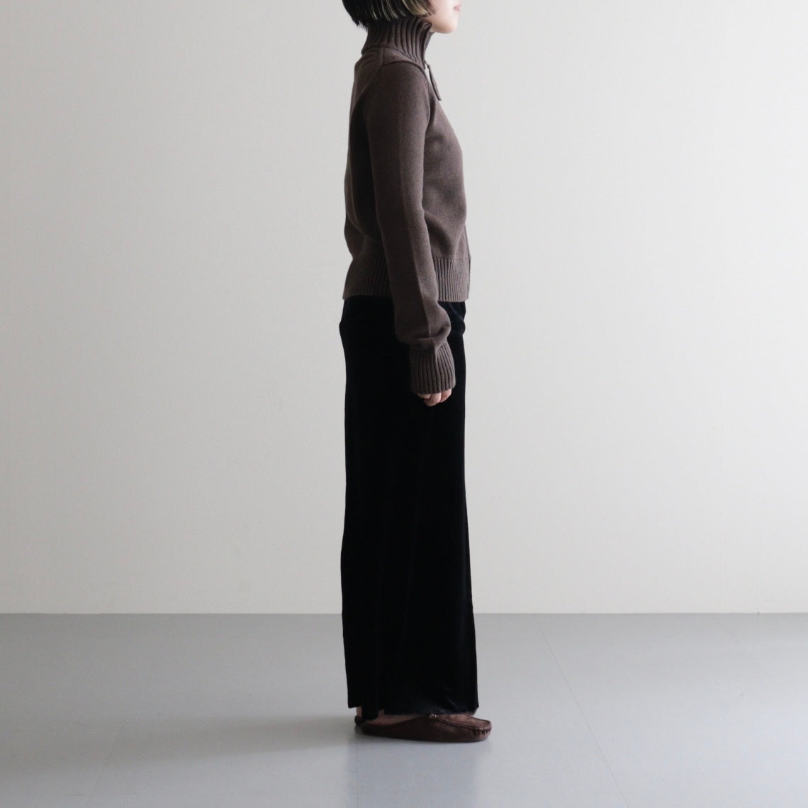 Compact Zip Knit #CHO [12520508]