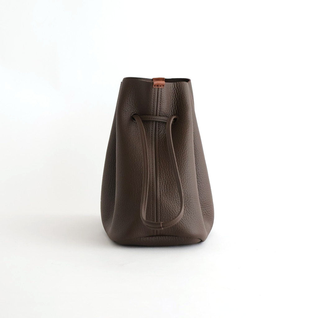 bucket bag #dark brown [yv-b-bkb]