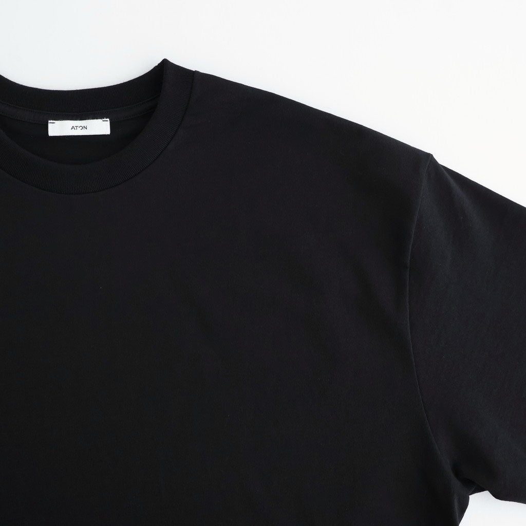 12/-AIR SPINNING LOOSE FIT T-SHIRT #BLACK [KKAGLM0030]