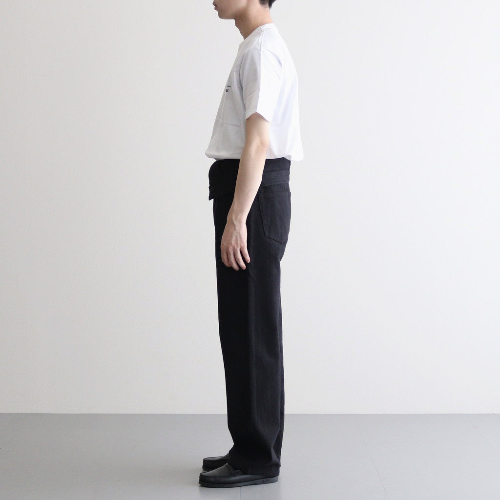 REDENIM W WAIST PT BK #BLACK [Q25A-T035BK]