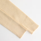 COTTON HIGH GAUGE RIB KNIT CROPPED CREW NECK CARDIGAN #YELLOW [A00C04HR]