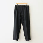 Flow Wide Turn-up Pants #Black [AOEFPT012]