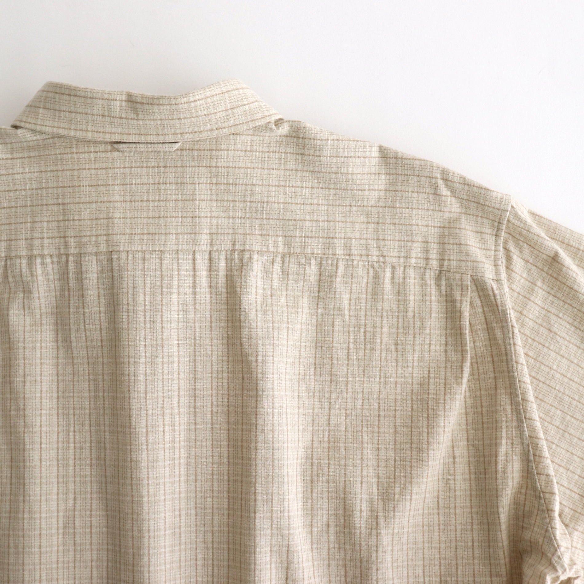 BUTTON SHIRT FLAP POCKET #kusaki khaki-ch [15110]