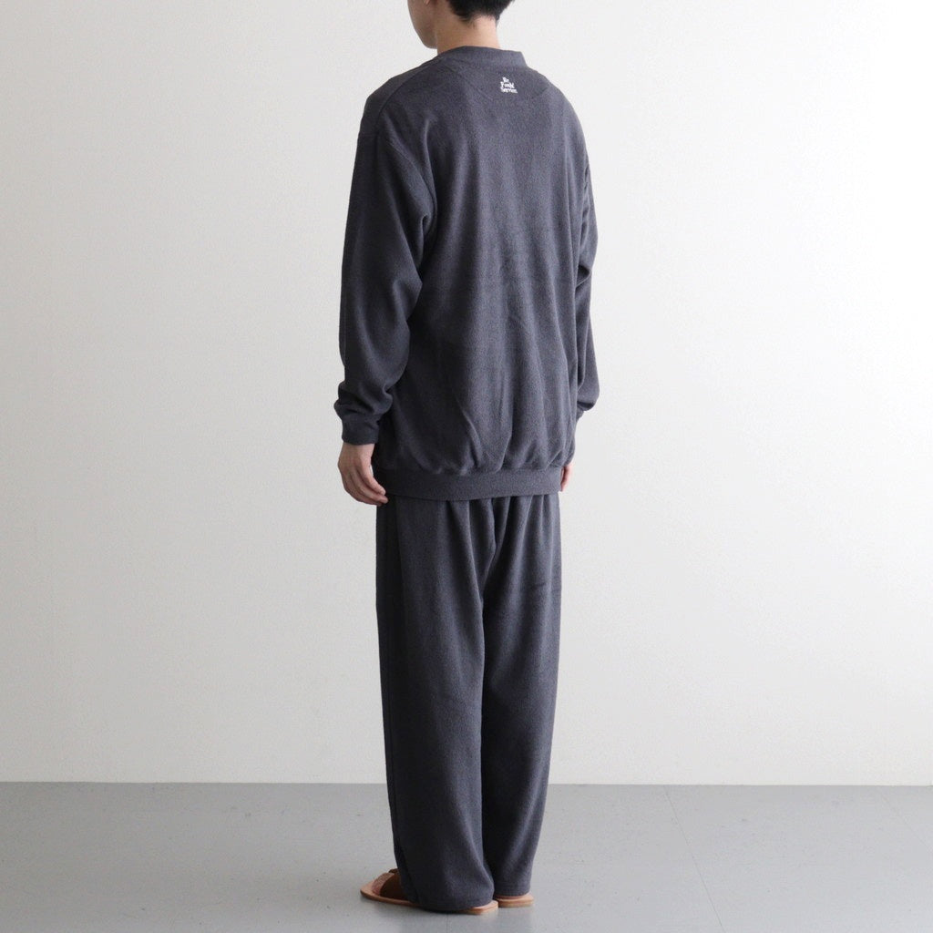 UTILITY PILE CARDIGAN SET-UP #GRAY [FSR253-60211]