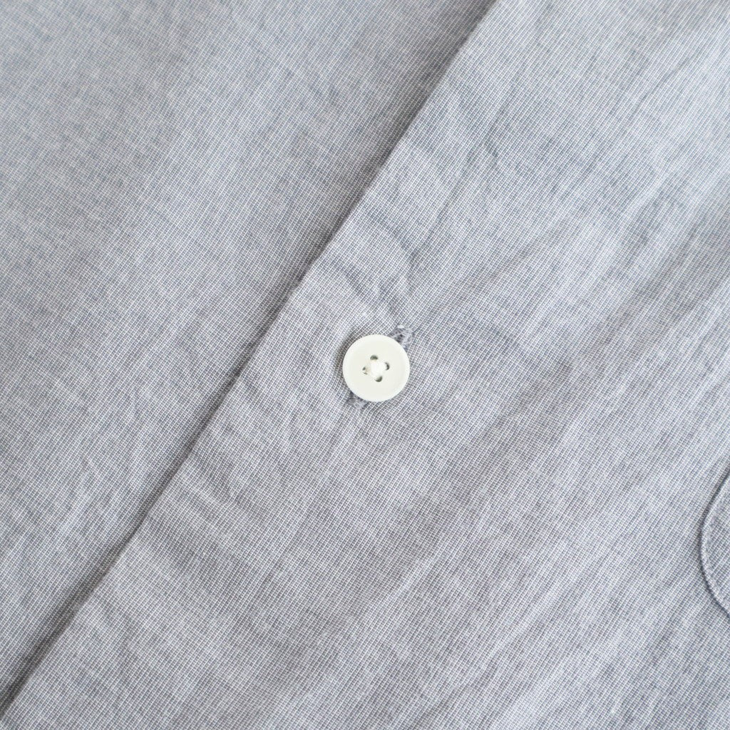 Button Shirt – Wide S/S #GRAY [11061113]