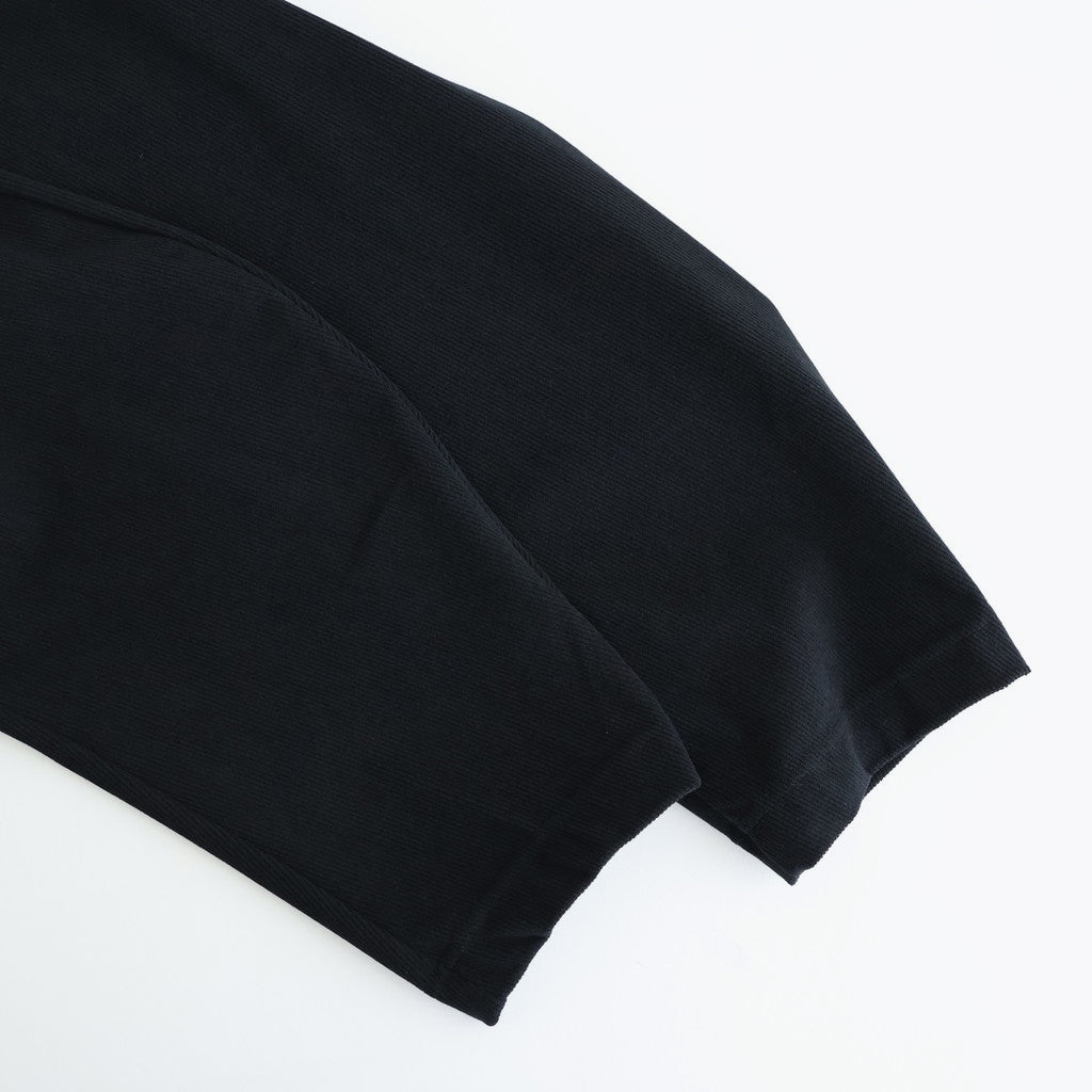 FSNMTD - ポリエステル・経編コーデュロイ カーディガン #95 Black [SN_FR1501TD]