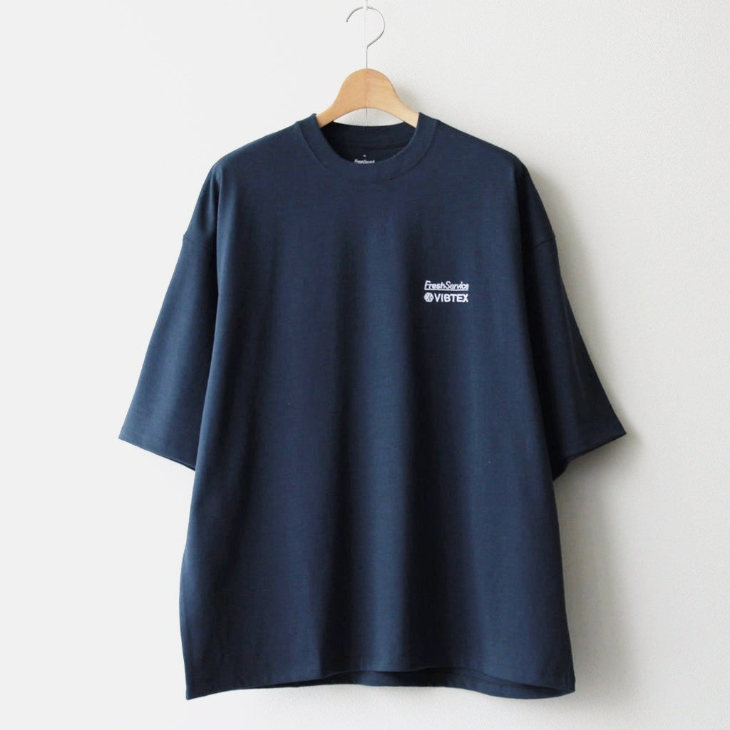 VIBTEX for FreshService S/S CREW NECK TEE #NAVY [FSC244-70176B]