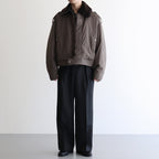 男性モデル(ハラ):172cm 58kg 着用サイズ：4