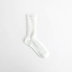 GIZA HIGH GAUGE SOCKS #WHITE [A00S02SX-W]