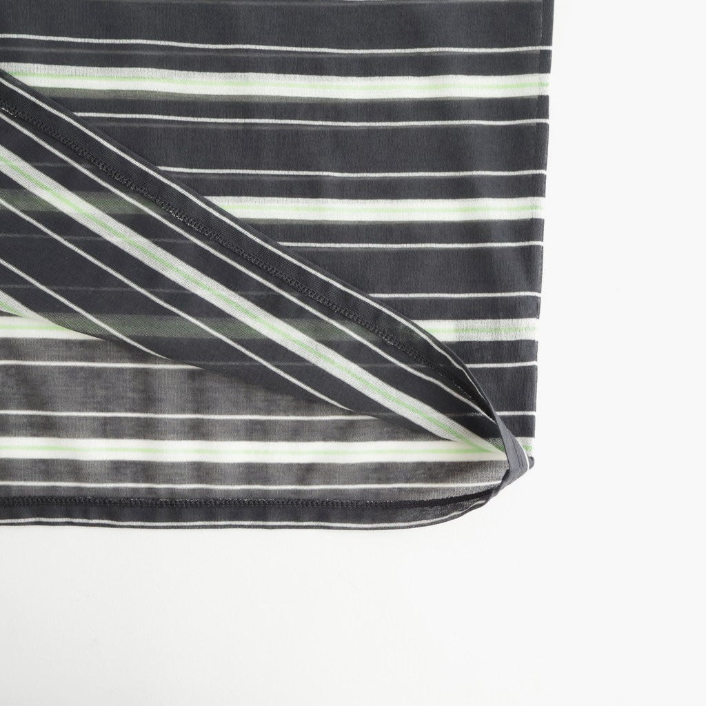 Sheer Border T-shirt #IDG [12610629]
