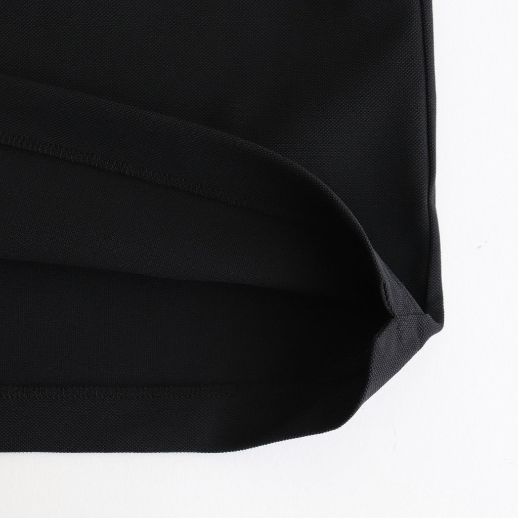 DRY PIQUE JERSEY S/S POLO #BLACK [FSC261-70171B]