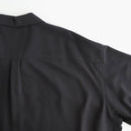 Viscose Viyella S/S Sleeping Shirt #CHARCOAL [GM261-50457]