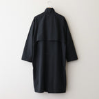 STAND COLLAR ZIP COAT #d.navy [15505]