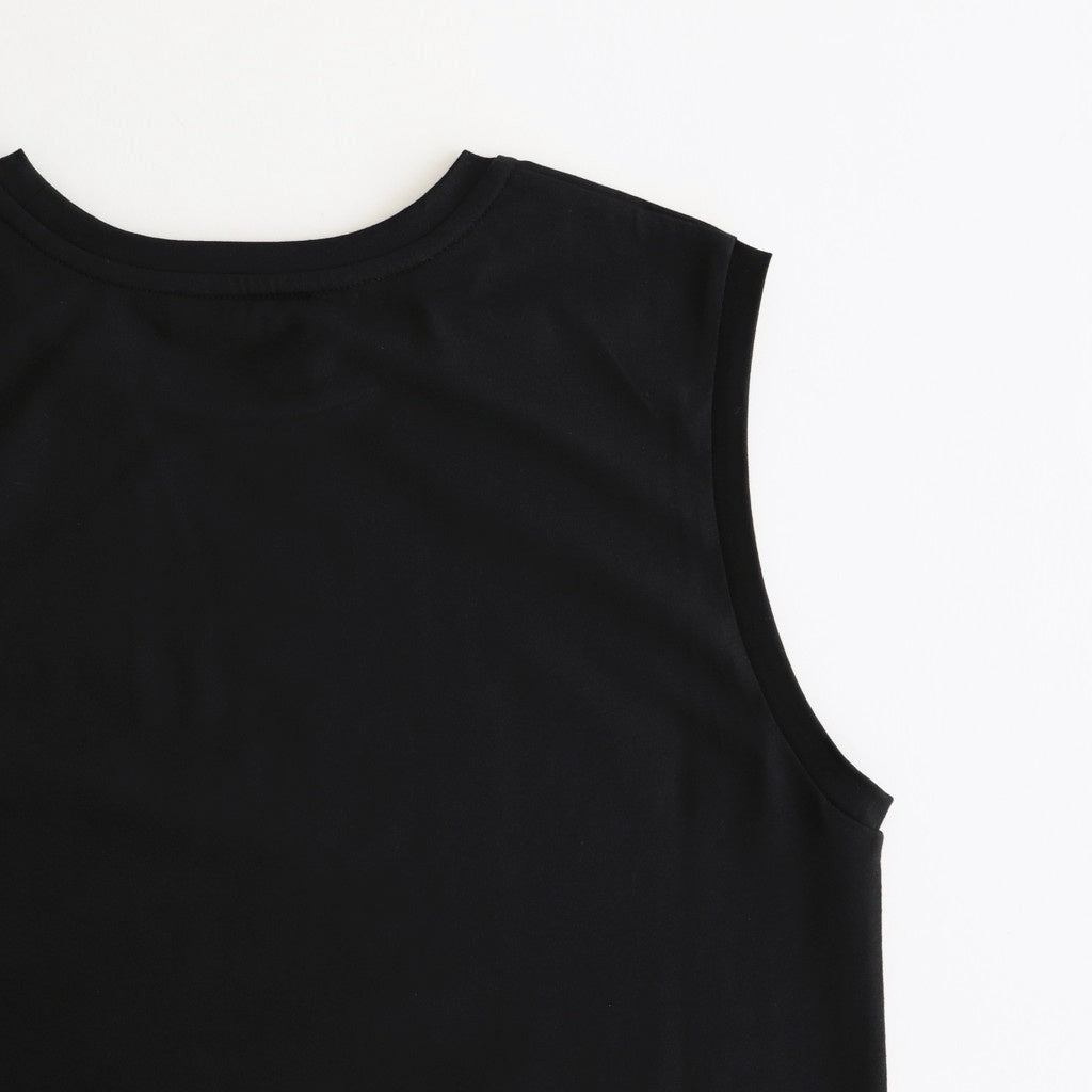 SUVIN 60/2 TANK TOP #BLACK [KKAGGM0014]