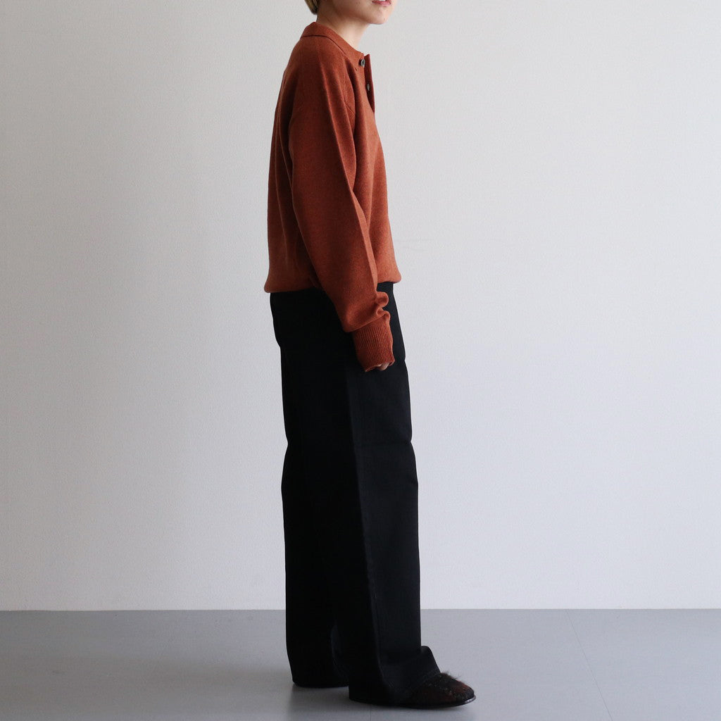 M-G Knit Polo #Brick [2403-012]