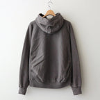 PIGMENT DYE HOODIE #DARK PURPLE [2541000904]