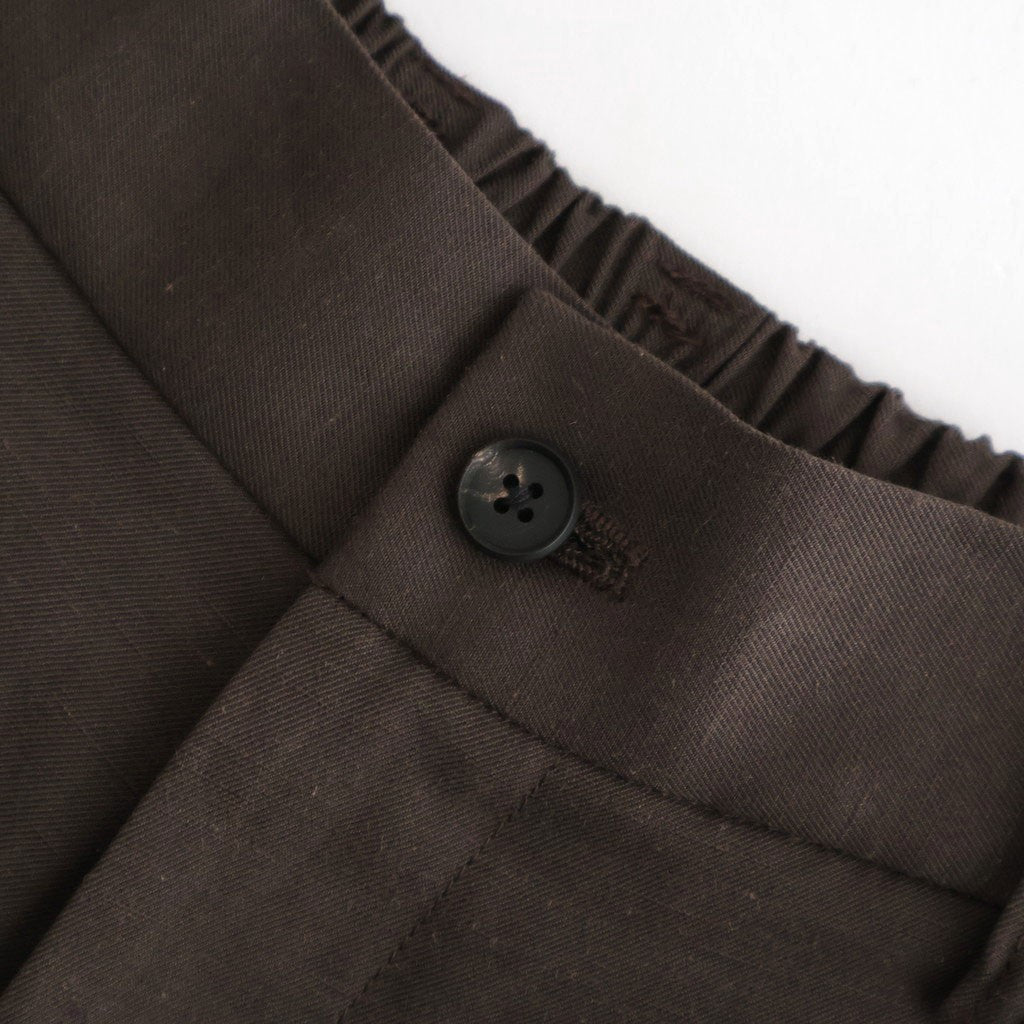 VIS/LI/RA TWILL CARGO TROUSERS #KHAKI BROWN [ST.1434]